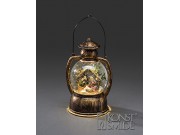 Konstsmide Lantern with Nativity Scene (Battery Operated, Warm White, LED, Water Filled)	